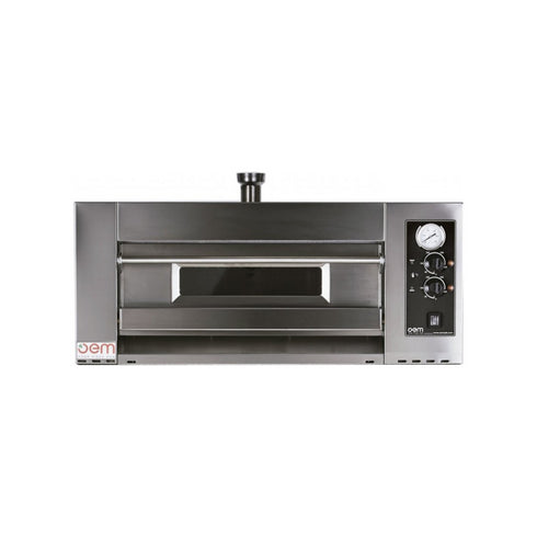 Four à pizza 1 niveau mécanique - 9 pizzas 30cm - 1250x1300x400mm - Triphasé